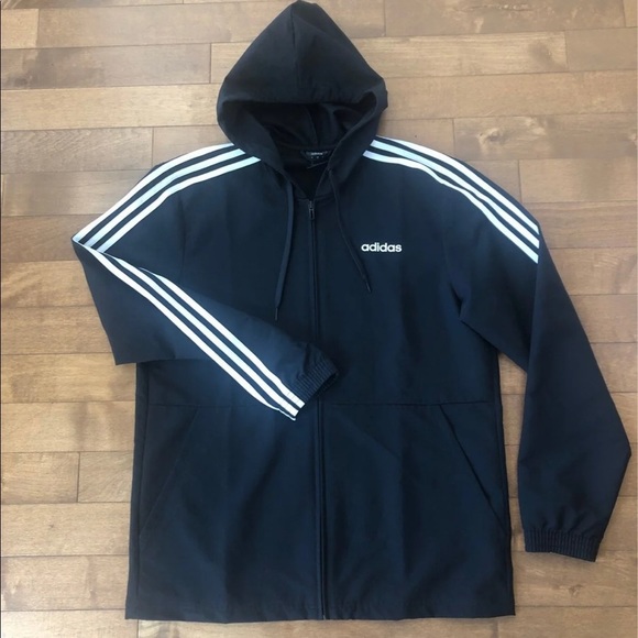 Adidas  ESSENTIALS 3-STRIPES WOVEN WINDBREAKER - Picture 4 of 12